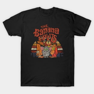 VINTAGE NEW COLOR BANANA SPLITS TEXTURE T-Shirt